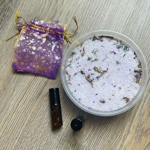 Tranquil Thoughts Mini Rollers & Bath Tea